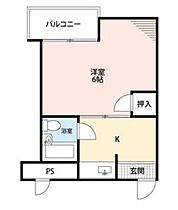 シティコーポ中崎 406 ｜ 大阪府大阪市北区中崎西1丁目6-21（賃貸マンション1R・4階・19.84㎡） その2