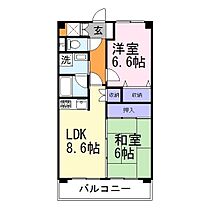 リアライズ加古川I 305 ｜ 兵庫県加古川市加古川町粟津144-5（賃貸マンション2LDK・3階・52.25㎡） その2