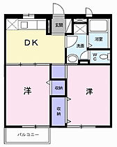 ハイム　ソレイユＢ 104 ｜ 兵庫県高砂市米田町米田205-3（賃貸アパート2K・1階・43.09㎡） その2