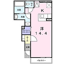 フレスク－ラ 103 ｜ 兵庫県加古川市野口町二屋269-4（賃貸アパート1R・1階・35.98㎡） その2