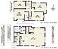 間取り：2階建て。4LDK。LDK約21.2帖。対面式キッチン。リビング収納。2階洋室約5帖。洋室約8.8帖。洋室約6.2帖。洋室約6帖。主寝室にウォークインクローゼット。