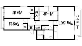 エスペランサ宝塚弐番館  ｜ 兵庫県宝塚市安倉南2丁目（賃貸マンション3LDK・4階・75.05㎡） その2