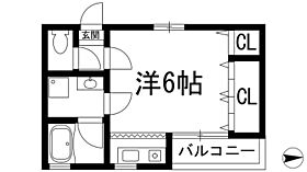 ストリームモンド  ｜ 兵庫県西宮市門戸東町（賃貸マンション1R・3階・25.70㎡） その2