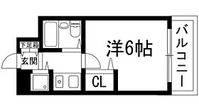 メゾンジュリアナモンド  ｜ 兵庫県西宮市門戸荘（賃貸マンション1K・1階・18.00㎡） その2