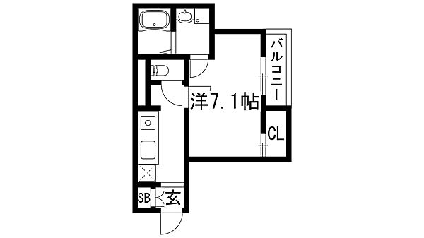 REGIA　IKEDA　CITY　TENJIN ｜大阪府池田市天神2丁目(賃貸アパート1K・1階・23.76㎡)の写真 その1