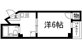 ロイヤルハイツ武庫之荘  ｜ 兵庫県伊丹市野間6丁目（賃貸マンション1K・2階・18.14㎡） その2