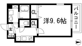 Clair逆瀬川  ｜ 兵庫県宝塚市逆瀬川1丁目（賃貸マンション1K・4階・29.22㎡） その2