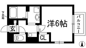 クレールウエスト  ｜ 兵庫県川西市栄根2丁目（賃貸アパート1K・1階・23.59㎡） その2