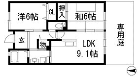 グリーンヒルズ仁川2号棟  ｜ 兵庫県宝塚市仁川団地（賃貸マンション2LDK・1階・55.00㎡） その2