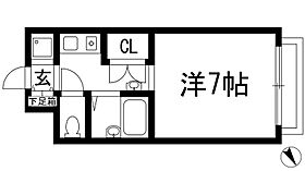 兵庫県西宮市仁川百合野町（賃貸マンション1K・3階・21.00㎡） その2