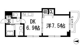 カーサアセボ  ｜ 兵庫県川西市小花1丁目（賃貸マンション1DK・4階・35.00㎡） その2