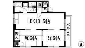 マイルドコート  ｜ 兵庫県川西市東畦野1丁目（賃貸アパート2LDK・2階・55.42㎡） その2