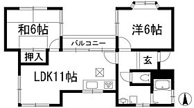 NAGAI HEIGHTS（ナガイハイツ）  ｜ 兵庫県川西市鼓が滝1丁目（賃貸アパート2LDK・1階・50.00㎡） その2