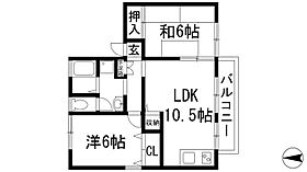 ファミールハイツ  ｜ 兵庫県宝塚市安倉南1丁目（賃貸アパート2LDK・1階・52.98㎡） その2