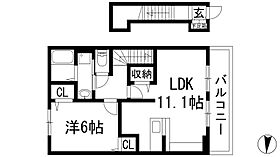 エテルノ松ヶ丘3  ｜ 兵庫県伊丹市松ケ丘3丁目（賃貸アパート1LDK・2階・46.09㎡） その2