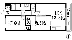 サニーコート  ｜ 兵庫県宝塚市大成町（賃貸アパート2LDK・2階・55.80㎡） その2