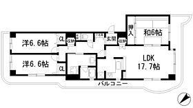 グリーンエクセル宝塚  ｜ 兵庫県宝塚市栄町3丁目（賃貸マンション3LDK・2階・90.61㎡） その2