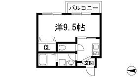 アルベロ石橋  ｜ 大阪府池田市石橋3丁目（賃貸マンション1K・3階・30.00㎡） その2