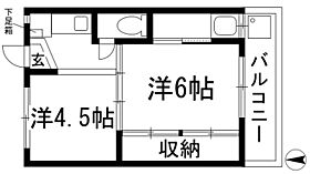 ビレッジハウス鴻池2号棟  ｜ 兵庫県伊丹市鴻池2丁目（賃貸マンション2K・1階・28.98㎡） その2