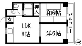 ベル宝塚  ｜ 兵庫県宝塚市高司2丁目（賃貸マンション2LDK・1階・43.24㎡） その2