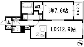 ラ・ジーナ  ｜ 兵庫県伊丹市千僧3丁目（賃貸アパート1LDK・1階・51.63㎡） その2