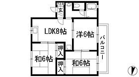 ハイツMS  ｜ 兵庫県伊丹市鴻池3丁目（賃貸アパート3LDK・2階・53.00㎡） その2