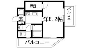 ビガーポリス133宝塚  ｜ 兵庫県宝塚市武庫川町（賃貸マンション1K・11階・27.23㎡） その2