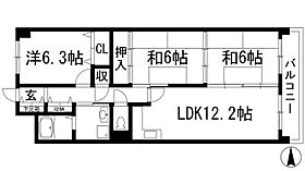 ボナール有堀  ｜ 兵庫県伊丹市野間北1丁目（賃貸マンション3LDK・1階・65.06㎡） その2