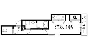 仮）池田市槻木町マンション  ｜ 大阪府池田市槻木町（賃貸マンション1R・2階・22.75㎡） その1