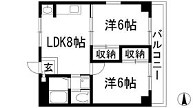 メゾンイン宝塚  ｜ 兵庫県宝塚市栄町1丁目（賃貸マンション2LDK・3階・45.50㎡） その2