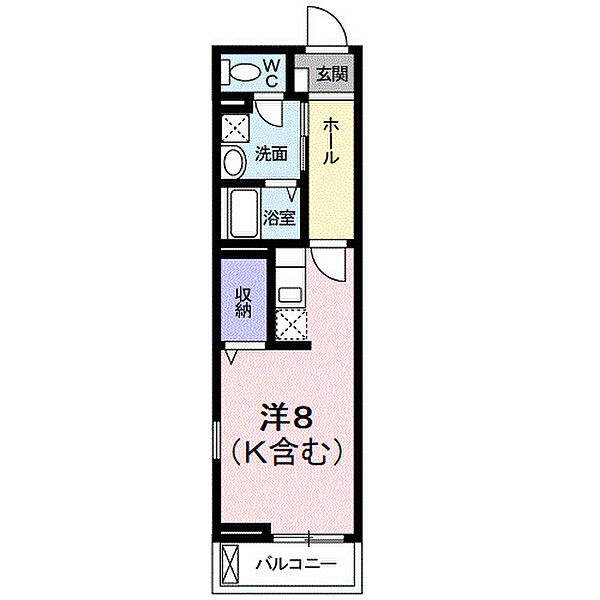 メゾン・ドゥ・アンジュ 202｜神奈川県小田原市扇町5丁目(賃貸アパート1R・2階・26.08㎡)の写真 その2