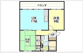 ポプラヶ丘コープ5号棟 305 ｜ 東京都町田市成瀬2丁目12-2（賃貸アパート2LDK・3階・53.43㎡） その2