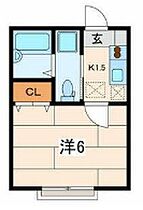 クレールメゾンM 102 ｜ 神奈川県相模原市南区相武台2丁目13-12（賃貸アパート1K・1階・18.87㎡） その2