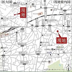 茅ヶ崎市美住町　全２区画　建築条件なし売地 B区画