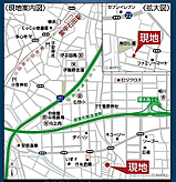 ※現地案内図