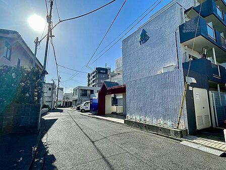 前面道路