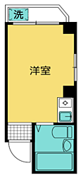 タウンライフ多摩センター2 ワンルームの間取図画像