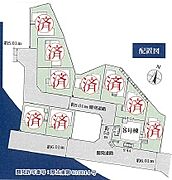 販売区画全体の図面