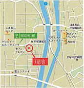 ※現地案内図
