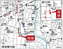 地図：※現地案内図
