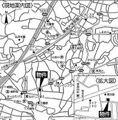 地図を拡大表示