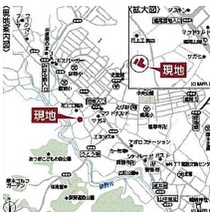 地図を拡大表示