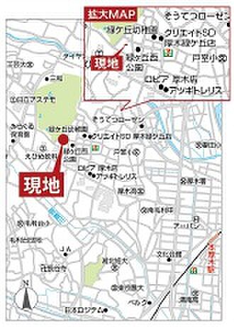 地図を拡大表示