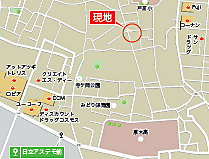 地図を拡大表示