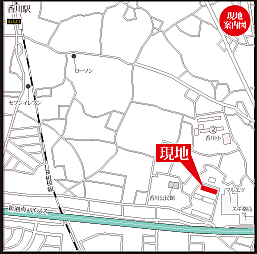地図を拡大表示