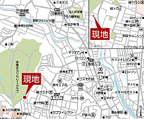 地図を拡大表示
