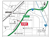 地図を拡大表示