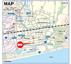 地図を拡大表示