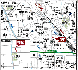 地図を拡大表示