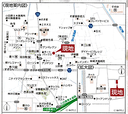 地図を拡大表示
